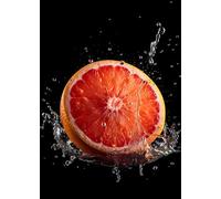 WSJIJY Stampa su Tela Deliziosa Frutta Ananas Fragola Mango Limone Fotografia Minimalista Arte Poster Dipinti su Tela Immagini di Arte della Parete Home Decor 50X70Cm Senza Cornice
