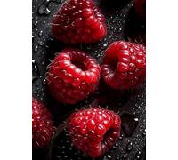WSJIJY Stampa su Tela Deliziosa Frutta Ananas Fragola Mango Limone Fotografia Minimalista Arte Poster Dipinti su Tela Immagini di Arte della Parete Home Decor 50X70Cm Senza Cornice