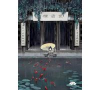 WSJIJY Stampa su Tela Dipinti su Tela di Viaggio Giapponese A Tokyo, Geisha, Stampe d'Arte Vintage da Parete, Poster Paesaggistici per La Decorazione del Soggiorno, 60X90 Cm, Senza Cornice.