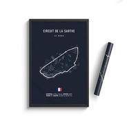 WSJIJY Stampa su Tela F1 Imola Monaco Circuito di Pista Tela Dipinto Formula 1 Arte Murale Poster Nordico Estetico Motorsport Gara Immagine per Arredamento Casa 70X100Cm Senza Cornice