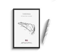 WSJIJY Stampa su Tela F1 Wall Art Nordic Poster Formula 1 Imola Monaco Track Circuit Estetico Motorsport Gara Decorazione per La Casa Immagine 70X100Cm Senza Cornice