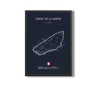 WSJIJY Stampa su Tela Formula 1 Imola Monaco Circuito di Arte Murale Poster Mappa del Mondo di Formula Racing Decorazione della Stanza Tela Dipinti Immagini Stampa Opera d'Arte 30X45Cm