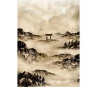 WSJIJY Stampa su Tela Guerriero Giapponese Bushido Corazzato Geisha Samurai Katana Ninja Poster Arte Tela Pittura Stampa da Parete Picture Room Home Decor 50X70Cm No Frame