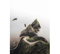 WSJIJY Stampa su Tela Paesaggio Naturale Monte Everest Montagne Oceani Fotografia Arte Poster Dipinti su Tela Immagini di Arte della Parete Decorazioni per La Casa 50X70Cm Senza Cornice