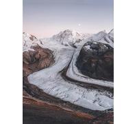 WSJIJY Stampa su Tela Paesaggio Naturale Monte Everest Montagne Oceani Fotografia Arte Poster Dipinti su Tela Immagini di Arte della Parete Decorazioni per La Casa 50X70Cm Senza Cornice