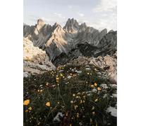 WSJIJY Stampa su Tela Paesaggio Naturale Monte Everest Montagne Oceani Fotografia Arte Poster Dipinti su Tela Immagini di Arte della Parete Decorazioni per La Casa 50X70Cm Senza Cornice