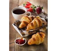 WSJIJY Stampa su Tela Pane caffè Poster Dipinti su Tela E Stampe Immagini Arte Murale per Soggiorno Casa Cucina Ristorante Decor Cuadros 30X45Cm Senza Cornice