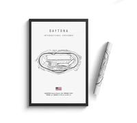 WSJIJY Stampa su Tela Poster del Circuito di F1 Imola Monaco Formula 1 GP Tela Dipinto Nordic Motorsport Arte Murale Immagine Decorazione per La Stanza 70X100Cm Senza Cornice