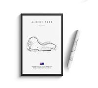 WSJIJY Stampa su Tela Poster del Circuito di F1 Imola Monaco Formula 1 GP Tela Dipinto Nordic Motorsport Wall Art Picture Room Decor 45X60Cm Senza Cornice