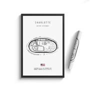 WSJIJY Stampa su Tela Poster su Tela Ad Alta Definizione Decorazione per La Casa 30X45 Cm Senza Cornice retrò Formula 1 Imola Monaco Monza Circuit.