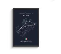 WSJIJY Stampa su Tela Quadro su Tela con Circuito Internazionale di Formula 1 Arte Murale Nordica Poster Estetico di Gare di Motorsport per Arredamento Casa 70X100 Cm Senza Cornice