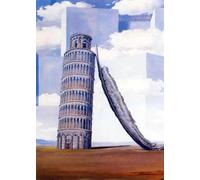 WSJIJY Stampa su Tela Riproduzione di Opere d'Arte Classiche del Surrealismo, Poster E Stampe su Tela, Dipinto da Parete, Immagine per Soggiorno, Quadri 50X70 Cm, Senza Cornice.