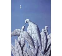 WSJIJY Stampa su Tela Riproduzione di Opere d'Arte Classiche del Surrealismo, Poster E Stampe su Tela, Dipinto da Parete, Immagine per Soggiorno, Quadri 50X70 Cm, Senza Cornice.