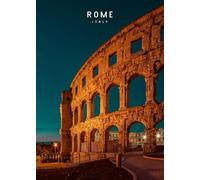 WSJIJY Stampa su Tela Roma, Italia, Città del Vaticano, Poster di Viaggio, Colosseo, Architettura Antica, Stampa su Tela, Quadro da Parete, Decorazione Moderna per Ufficio, 50X70 Cm, Senza Cornice.