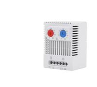 WSJMWKW 1 pz 0-60'C KTO011 KTS011 DIN Rail Mini Termostato bimetallico Compatto Regolatore di Temperatura Meccanico Normale Aperto Chiuso ZRO011(ZRO011)