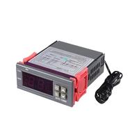WSJMWKW 1 pz Stc1000 LED Digital Regolatore di Temperatura Riscaldamento Raffreddamento Regolatore 12v/24v/110v/220v Termostato for Incubatrice con Sensore Ntc(STC-1000 AC110-220V)