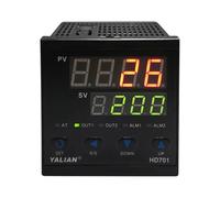 WSJMWKW Due uscite di Allarme Termoregolatore Industriale Pid Controllore di Temperatura Temperatura Massima 1372 °C Ingresso termocoppia Uscita SSR(HD701 2 Lines Alarm)