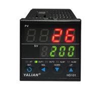 WSJMWKW Due uscite di Allarme Termoregolatore Industriale Pid Controllore di Temperatura Temperatura Massima 1372 °C Ingresso termocoppia Uscita SSR(HD101 2 Lines Alarm)
