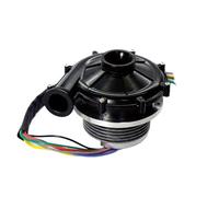 WSJMWKW Motore del ventilatore senza spazzole DC in miniatura Display digitale Driver Asciugacapelli Estrazione Soffiaggio Motore centrifugo ad alta velocità(Fan)