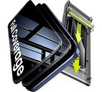 WSKEN Pellicola protettiva in vetro temperato per iPhone 17 Pro Max [copertura completa 3D invisibile] [rimozione della polvere automatica] Privacy 9H + pellicola protettiva in vetro di sicurezza