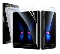 WSKEN Pellicola protettiva per Samsung Galaxy Z Fold 5/fold 4, autoestinzione a bolle, pellicola interna in morbido poliuretano termoplastico+2 pezzi in vetro temperato anteriore, senza