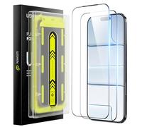 WSKEN Pellicola protettiva per schermo per iPhone 16 Pro - [Top 9H+ vetro temperato] [rimozione automatica della polvere] Diamond HD copertura completa grado militare 10X Flim facile da