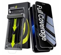 WSKEN Per iPhone 18 Pro, per vetro temperato, privacy 3D, copertura | Pellicola protettiva in vetro di sicurezza militare, invisibile, durezza 9H, infrangibile, anti-impronte, 0 bolle