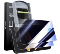 WSKEN Per Samsung Galaxy S25 + Plus/S24 + Plus, pellicola protettiva in vetro temperato - [Auto Dust Elimination] 9H Full Screen Privacy Anti Riflessione, Anti impronte digitali, senza bolle