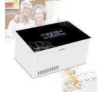 WSMYGS Contenitore per frigorifero per insulina Dispositivo di raffreddamento elettrico, Kihlbox per insulina, Dispositivo di raffreddamento per insulina portatile, Dispositivo di raffreddamento pe