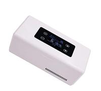 WSMYGS Contenitore per frigorifero per insulina Frigorifero intelligente - Congelatore per insulina per auto/casa, raffreddamento AC + DC veloce/Dispositivo di raffreddamento per insulina con displ