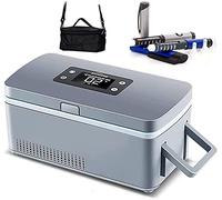 WSMYGS Contenitore per frigorifero per insulina Frigorifero per insulina Dispositivo di raffreddamento per insulina portatile con ricarica USB per auto Frigorifero e dispositivo di raffreddamento p