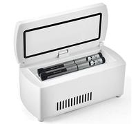 WSMYGS Scatola frigo per insulina Scatola refrigerata per insulina, frigorifero portatile Reefer 2-8°C, scatola refrigerata per insulina, con batteria al litio per da viaggio