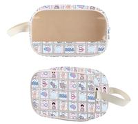 WSNANG BACB Gifts Board Certified Behavior Analyst Apprezzamento Kit di sopravvivenza Impermeabile Zipper Pouch ABA RBT Regali, nero