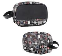 WSNANG Bond Beyond Blood Gifts Dark Romance Bookish Quotes Clear Makeup Bag Bookish Merchandise for Reader, nero, Legame Wt