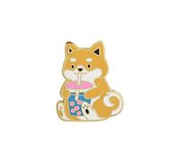 WSNANG - Spilla con scritta "Venerdì il 13esimo "Welcome to Camp Crystal Lake EST 1935" e Lega, 0, colore: Spilla del lago di cristallo