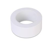 WSNDY Nastro Barriera Non Adesivo di Avvertenza Pericolo, 10 Cm × 33 M - Nastro Adesivo per Marcatura in PVC, Rotolo di Nastri di Sicurezza - Lane + Segnaletica di Distanza Sociale,Bianca