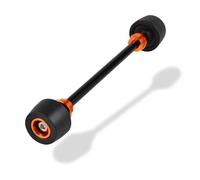 WSNWWKDD Cilindro Principale for KTM EXC TPI EXC-F XC-W XCF-W 300 250 125 350 400 450 500 2017-2023 20/22 Mm Paracolpi for ASSE Ruota Anteriore E Posteriore Protezioni Motore(Front Orange)