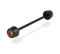 WSNWWKDD Cilindro Principale for KTM EXC TPI EXC-F XC-W XCF-W 300 250 125 350 400 450 500 2017-2023 20/22 Mm Paracolpi for ASSE Ruota Anteriore E Posteriore Protezioni Motore(Rear Orange)