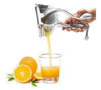 WSNYY Manual Fruit Juicer, Stainless Steel Alloy Juicer Hand Press Lemon Juicer, Easy Fresh Fruit Juicer