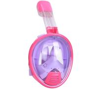 Wsobue Maschera subacquea per bambini, maschera completa da snorkeling, campo visivo a 180°, compatibile con fotocamere sportive, facile da respirare, set da snorkeling per bambini di età compresa tra
