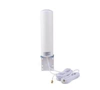 WSOLDMA DE 10-12dBi 4G LTE Antenna esterna 698-2700MHz 1710-2700MHZ, compatibile con modem router 4G/3G/2G, Dual SMA maschio, cavo da 5 m