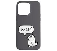 WSP! what's Up Funny Sarcastic Parrot Illustration Graphic Custodia per iPhone 15 Pro Max