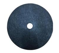 WSQHAO 10 Pezzi di tappetini Anti-Erbacce for la Protezione degli Alberi, Copertura for Piante, Tessuto Controllo Ecologico, Anello pacciamatura, barriera per Giardino(27cm)