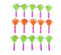 WSQHAO 15 Pezzi Colorati Mini batacchio a Mano Puntelli incoraggianti batti Le Mani Giocattoli for bomboniere for Feste di Compleanno Doccia per Eventi Sportivi, e Party