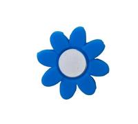 WSQHAO 16 Pezzi antivibrazione Fiore Racchetta da Tennis Ammortizzatore Portatile in Silicone per Racchette Tennis(Blue)