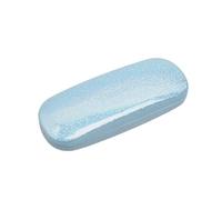 WSQHAO 2 pezzi custodia for occhiali scatola for occhiali studente ragazze occhiali occhiali da sole contenitori di stoccaggio for le donne Per Occhiali(Blue)