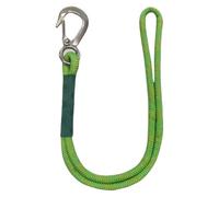 WSQHAO 2 Pezzi Heavy Duty Gancio Albero Altalena Corda Amaca Kit Cinghia appesa for Interni ed Esterni Sedile Sedia a Bolle 120 cm per Altalena(Green-0.6m)