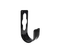 WSQHAO 3 Pezzi di Supporto telescopico for Tubo Flessibile da Giardino, Appendere alla Parete, for Uso Domestico, con Gancio for Rubinetto Esterno, for per Tubo(Black)