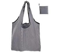 WSQHAO 5Pcs Reusable Shopping Bags Women Foldable Tote Grocery Bag Folding Large Capacity Handbags Beauty Fruit Vegetables per Shopping(Color1)