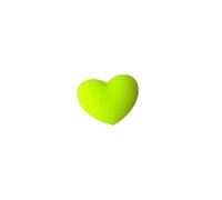 WSQHAO Ammortizzatore for Racchetta da Tennis a Forma di Cuore 16 Pezzi Antivibrazione in Silicone Antiurto for per Racchette Tennis(Yellow)
